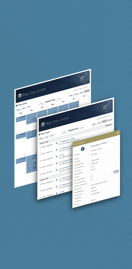 Organization Calendar